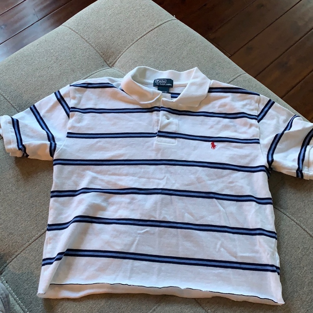 Polo Ralph Lauren modified cropped  polo shirt. Excellent condition